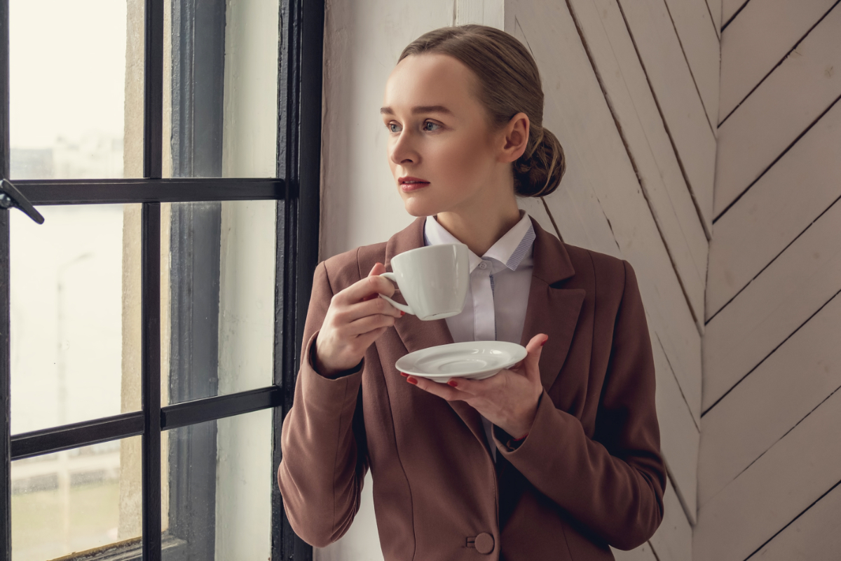 Chocoladebruine winterjassen voor vrouwen